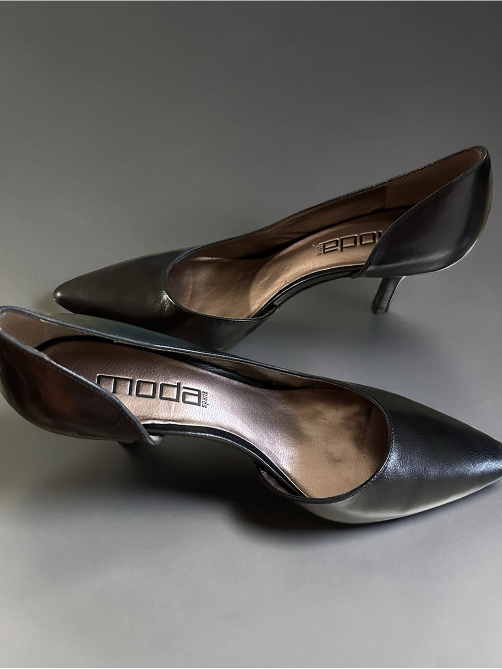 NWOB Moda Spana Women's Pointed Toe Black 3”  High Heels Size 8.5  NEW - Picture 4 of 6
